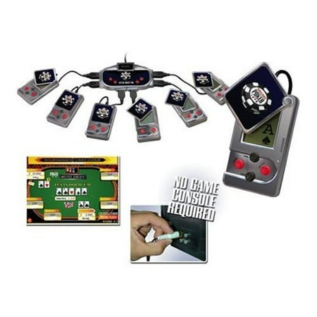 Excalibur Texas Hold 'Em Plug & Play with BONUS Keychain Game [video (The Best Football Game Ever Bonus)