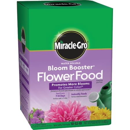 Miracle Gro Garden Pro Bloom Booster 10-52-10 1 Lb. (2) …