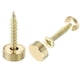 thumbnail image 1 of Tornillos Decorativos Uxcell con Tapas, Tornillos de Espejo, Tornillo Autoperforante para Muebles Dorado, 1 of 5