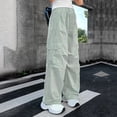 thumbnail image 2 of JLMSPLWG Warm Pants Soccer Pants Girls Cargo Pants Size 7-8 Kids Cargo Teen Girls Clothes 5/6 Girls Children Clothes Girls, Green 10-11 Years, 2 of 6