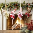 thumbnail image 1 of Adorno de cuerda para escalar a Papá Noel | Decoración navideña caprichosa para la exposición de coronas de árbol de Navidad | Cuerda de tela de resina | Decoración colgante | Idea de regalo para, 1 of 1