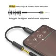 thumbnail image 3 of Adaptador de auriculares USB C a 3,5 mm Xumee Hi-Res DAC para iPhone, 3 of 7