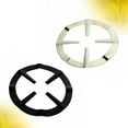 thumbnail image 4 of 2Pcs Moka Pot Stove Stand Heat Control Iron Square 13.3*5.2in for Home Use, 4 of 8