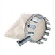 thumbnail image 4 of [16cm Diameter] Yeoman Metal Fruit Picker Telescopic Orchard Gardening Large Tree Picking Tool 1 Piece, Silver, 4 of 4