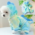 thumbnail image 3 of UOSIA Dog Tiger Halloween Costume Warms Hooded Coat Pet Winter Clothes, 3 of 6