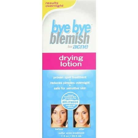 3 Pack - Bye Bye Blemish For Acne Drying Lotion 1 (Best Face Lotion For Swimmers)