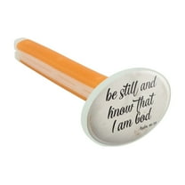 Be Still and Know that I am God Psalm Inspirational Christian Car Air Freshener Vent Clip
