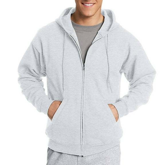 Hanes Comfortblend&Reg; Ecosmart&Reg; Full Zip Hoodie , P180 , Ash , XX-Large