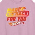 thumbnail image 3 of Hot Wheels - Valentine's Made to Race Art - Women's Racerback Tank Top, 3 of 5