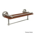 thumbnail image 4 of Prestige Regal Collection 16 Inch IPE Ironwood Shelf with Gallery Rail and Towel Bar, 4 of 5