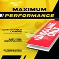 thumbnail image 2 of Gasoline Only Sticker | 2x6 | 2 Pack, 2 of 8