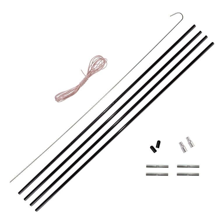 Stansport Tent Pole Replacement Kit, 7mm Fiberglass photo 1