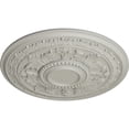 thumbnail image 3 of 30 5/8"OD x 2 1/2"P Tellson Ceiling Medallion (Fits Canopies up to 6 3/4"), Hand-Painted Pot of Cream, 3 of 7