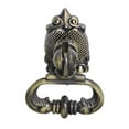 thumbnail image 3 of Utopia Alley Vallia Cabinet Ring Pull Knob - Decorative Cabinet Drop Pull Knobs for Cabinets and Drawers - Vintage Cabinet Hardware with Hand Finished Pewter - Metal Drawer Pull Knobs 2.6", 3 of 3