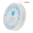 thumbnail image 2 of Keenso 10Rolls/Set Clear Elastic Beading Crystal Threads Stringing Jewelry Making Cords, 2 of 8