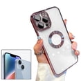 thumbnail image 1 of Couvercles de Téléphone Portable avec des Motifs de Placage CD Marque de Fuite pour 11/11 Pro/11 Pro Max, 1 of 2