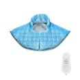 thumbnail image 1 of Neck And Shoulders Electric Scarf Soft Winter Cloth Portable Keep Warm Blue Weighted Heating Pad, 1 of 5