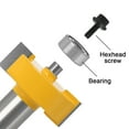 thumbnail image 3 of Yokua Reliable Rabbet Router Bit with 6 Bearings Multi-Rabbeting Router Bit Set, 3 of 18