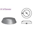 thumbnail image 1 of M & g Duravent 10DT-SC 10 Pouces Duratech Storm Collar, 1 of 4