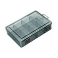 thumbnail image 1 of Almencla Bac de Rangement Organisateur de Vis Conteneur de Garage Boîte à Outils pour Ongles Perles Vis 8 Compartiments, 1 of 8