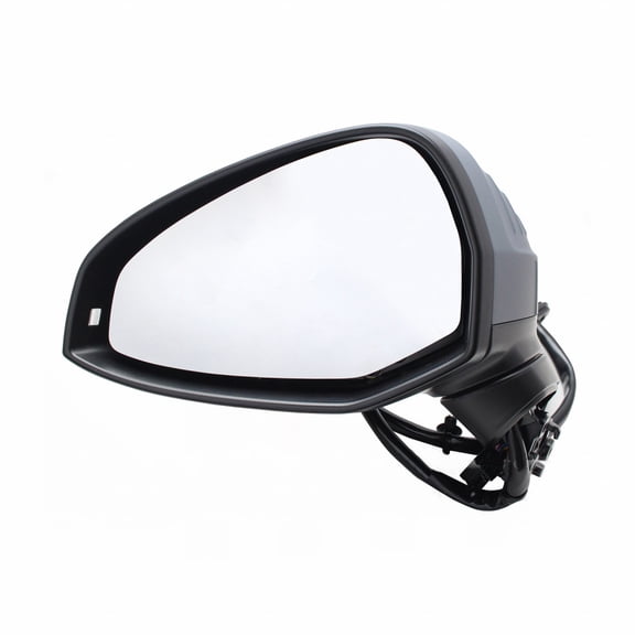 For Audi A4 Allroad 2017 2018 Door Mirror Driver Side | Power | Heated | w/Signal | Paint To Match | Replacement For 8W1857409T9B9 | AU1320135
