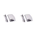 thumbnail image 3 of relayinert Guitare Électrique Pont Fixe Réglable Couleur Chrome Couvre-Queue Installation Facile Kit de Selle Enfants Débutants 2Set, 3 of 6