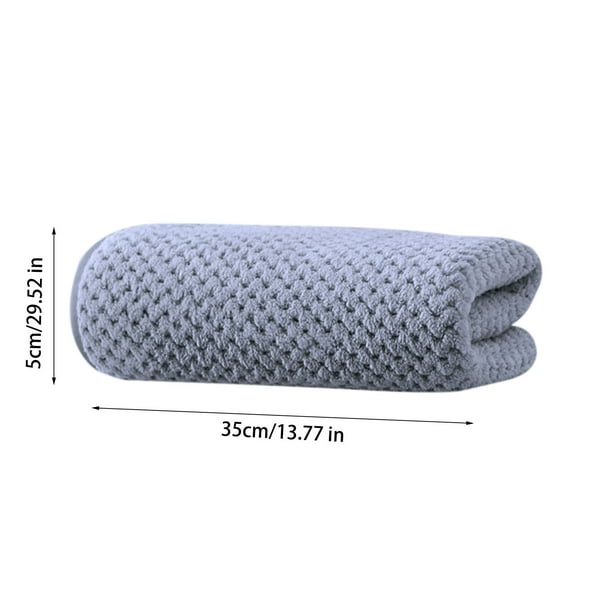 Sofa Vama Ropa de Cama Toalla de terciopelo suave y absorbente, lisa, con estampado de piña, toalla facial gruesa, toalla de mano, toalla de baño facial for Navideño