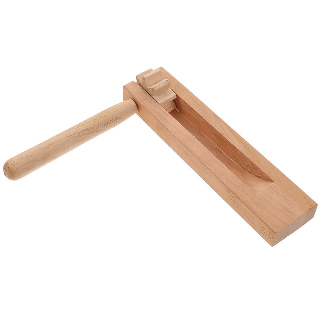 IFANLANDOR 1Pcs Wood Percussion Instrument Traditional Matraca Toy for Kids Auditory Development During Playtime