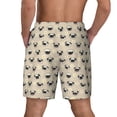 thumbnail image 4 of Goofa Pug Dog Face Printed Men's Swim Trunks Board Shorts Quick Dry Mens Swimming Trunks with Compression Liner,Breathable Fit Hawaii Beach Shorts-3X-Large, 4 of 9