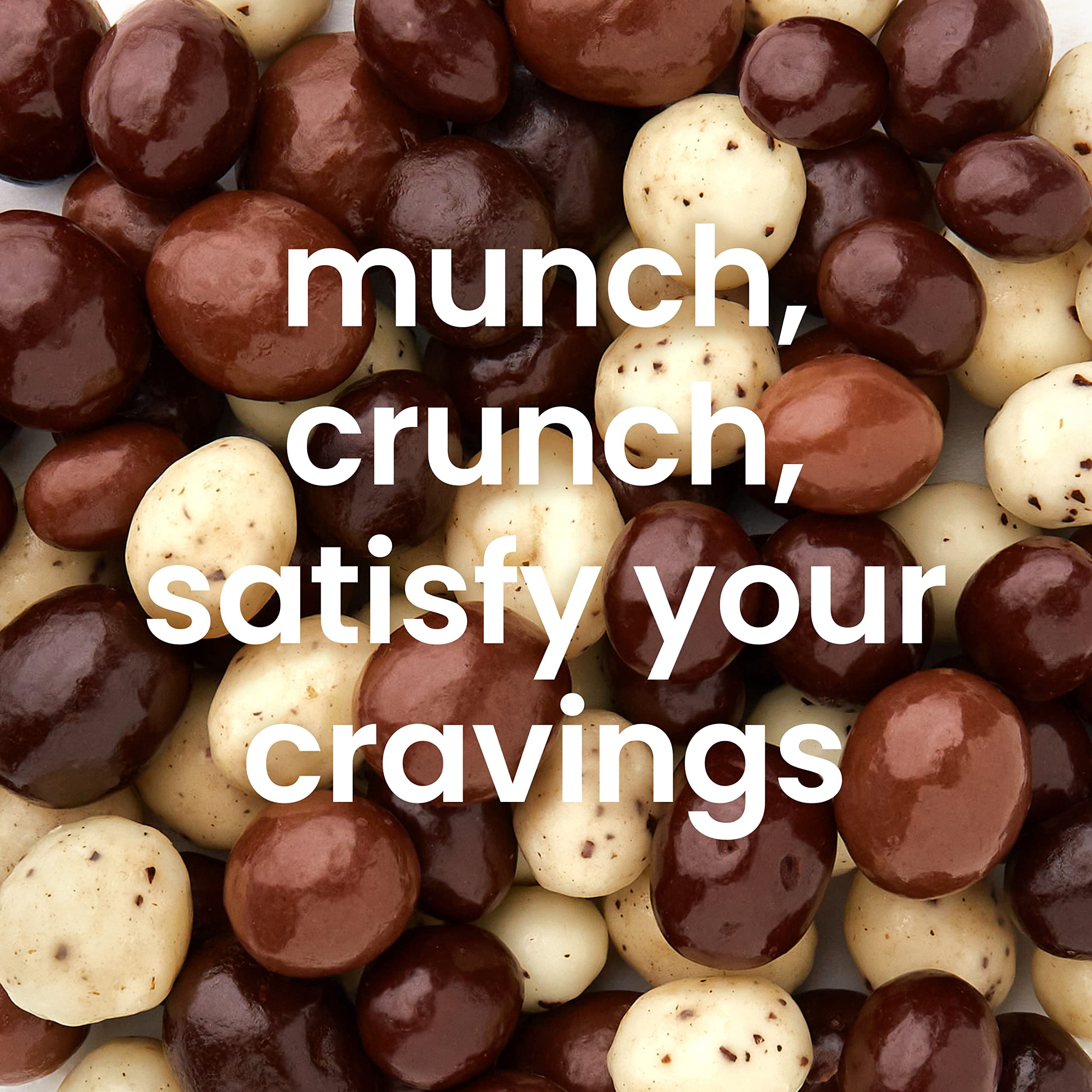 Nutic Chocolate Covered Espresso Beans - 2LB, Assortment of White, Milk & Dark Chocolate Coffee Beans - Bulk Espresso Candy for Rich Coffee Indulgence - (Pack of 1) Package May Vary
