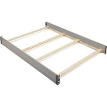 Full-Size Conversion Kit Bed Rails for Abby Crib by Delta Children - #0050 (Grey - 026)
