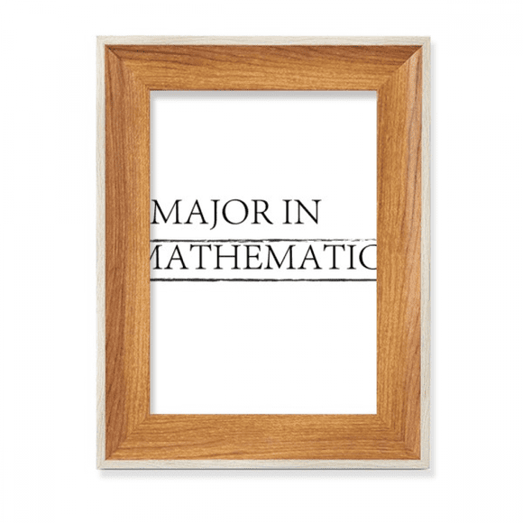 I Majeur en Mathématiques de Bureau Cadre Photo en Bois Affichage Image Art Peinture Plusieurs Ensembles