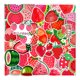 thumbnail image 1 of Pegatinas de vinilo impermeables con sandías y fresas, 50 unidades, 1 of 5