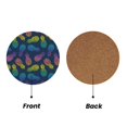 thumbnail image 2 of Xecao Abstract Bright Pineapple Fruit Retro for MDF Cork Coaster 4 Pcs,Drink Coasters,Suit for House Warming Gifts New Home ,Coffee Table Decor-Round Shape, 2 of 7