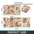 thumbnail image 7 of Pomeranian Dogs and Pioneer Flower Kitchen Rugs Sets Of 2,Anti Fatigue Kitchen Mat Rugs Non Slip Washable,Decorative Kitchen Floor Mats for Kitchen,Sink,Laundry,17"x30"+17"x47", 7 of 7