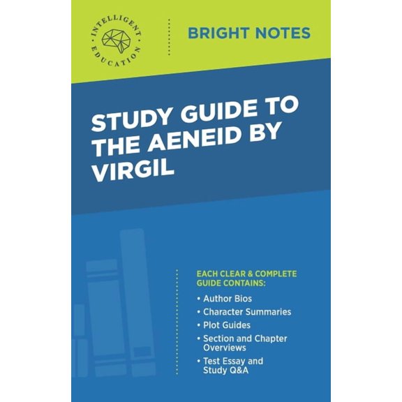 Bright Notes Study Guide to The Aeneid by Virgil, (Paperback)
