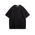 thumbnail image 1 of AherBiu Plus Size Mens T-Shirts Crewneck Loose Fitted Breathable Tees Quick Dry Outdoor Workout Tops, 1 of 3