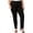 Saturated Black, variant on Charter Club Womens Plus Denim Slim Fit Straight Leg Jeans