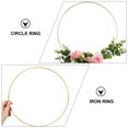 SEXAGESIMO 2 Flower Wreath Rings for DIY Wedding & Macrame, 30CM
