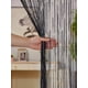 thumbnail image 4 of Nvzi Paquete de 2 cortinas de 39 x 79 pulgadas para puertas, divisores de ambientes,cortinas colgantes con cuentas para puertas de armarios de dormitorios, color negro, 4 of 4