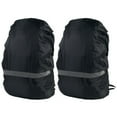 thumbnail image 1 of Miangastore 2Pcs Waterproof Backpack Rain Covers Reflective Stripe Backpack Covers (XL), 1 of 8