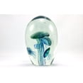 thumbnail image 1 of Green Jellyfish Glass Paper Weight, 1 of 1