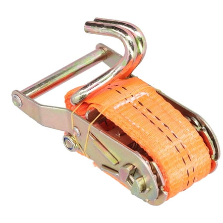 

Car Strap Ratcheting Tie Elastic Recovery Durable High Strength Orange For Transportation