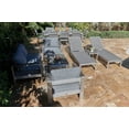 thumbnail image 2 of Belvedere Combination Furniture for Outdoor – Patio Furniture Set with Loveseat Set, Eight-seat Dining Set, and Chaise Lounge Set (16-Piece), 2 of 9
