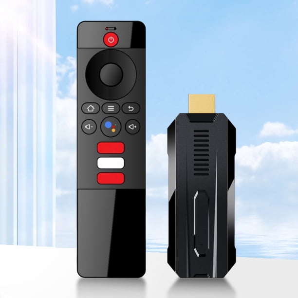8K Smart TV Stick Control remoto por voz Android TV Box 2.4G y 5G