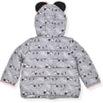 thumbnail image 2 of Minnie Mouse Girls Puffer Coat, 4-6X, 2 of 2
