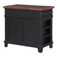thumbnail image 5 of Madison Kitchen Island in Black Finish Engineered Wood, 5 of 5