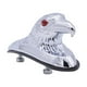 thumbnail image 1 of Guardabarros delantero universal para motocicleta con estatua de adorno de cabeza de águila para marcos y accesorios de moto de cross ATV, capó de coche, 1 of 5