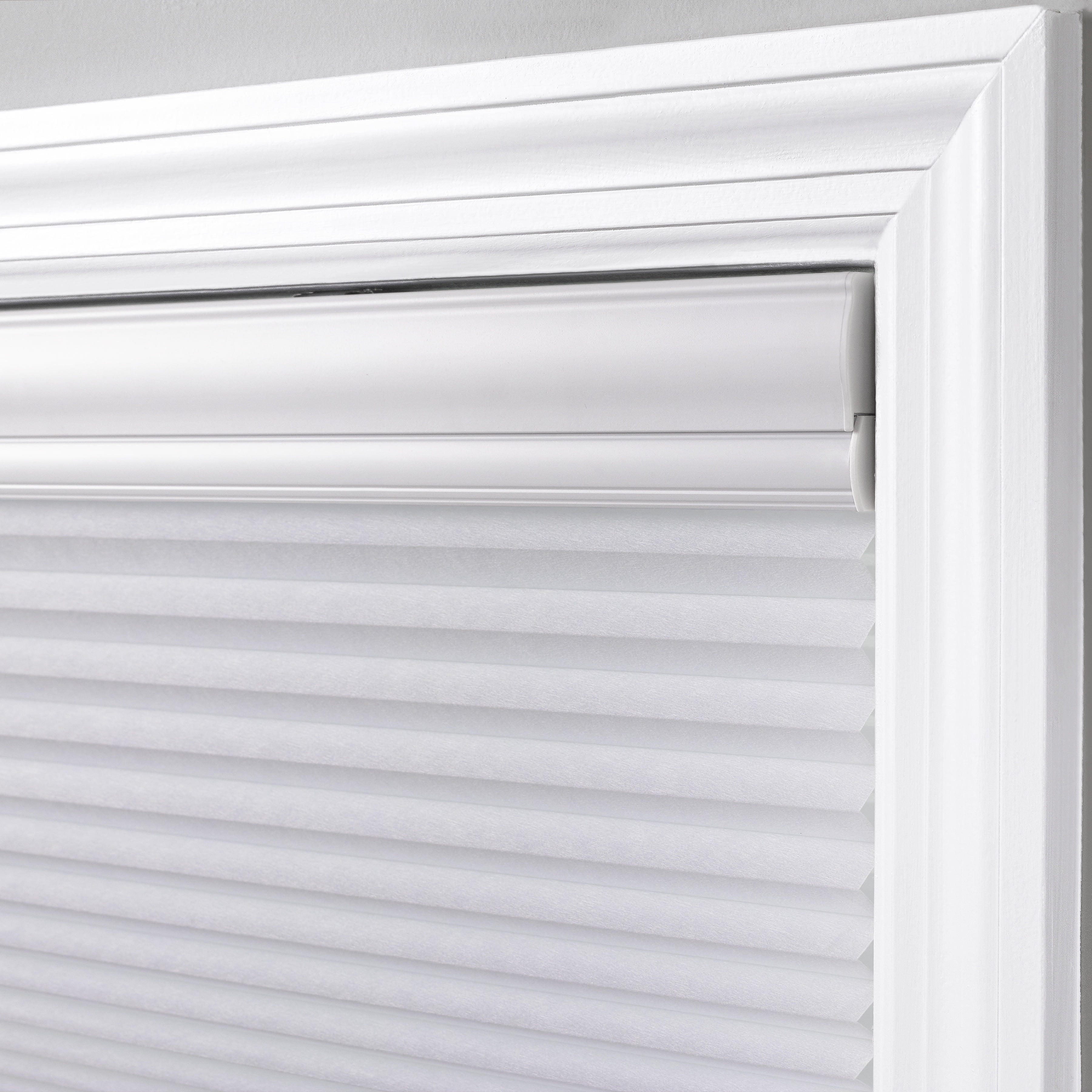 Coverscaped Top-Down Bottom-Up Cellular Shade, Light Filtering White, 61.75x48