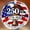 Blue, variant on XIBUFE 250 Anniversary USA Ornament for 4th of July Tree Decorations - Crystal Glass Patriotic Christmas Ornaments - 1776-2026 Bald Eagle Liberty Bell US Flag Keepsakee